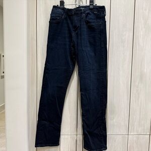 Mavi Men's Deep Indigo Straight Jeans